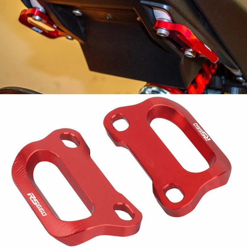 

Motorcycle Accessories CNC Tail Rear Seat Passenger Handle Grab Bars Armrest For RS 660 RS660 Tuono 660 2020-2023