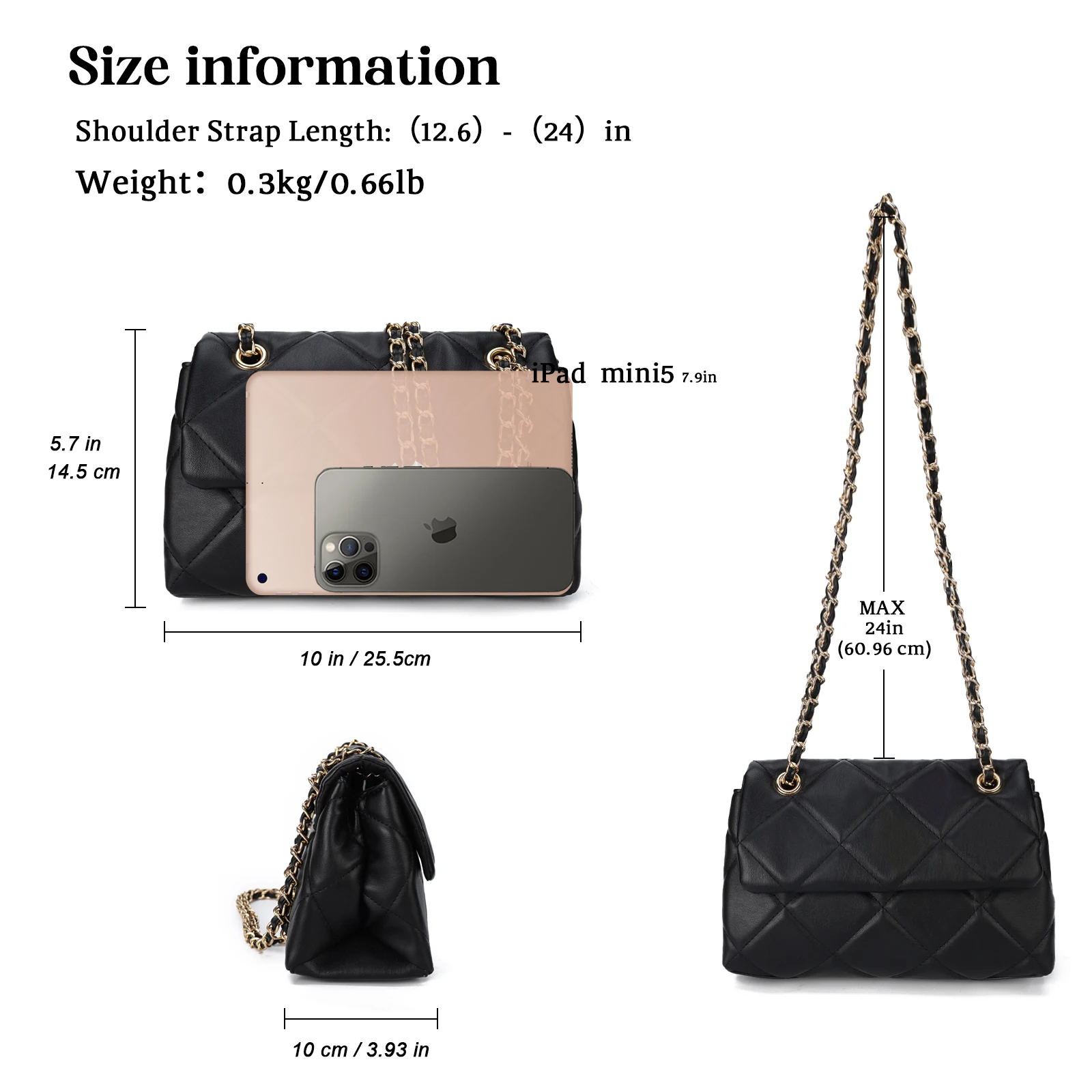 Shoulder Bag for Woman bolsa Chain strap crossbody bag handbag