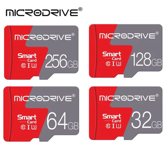 Karta pamięci Flash Class10 mini SD TF 4GB 8GB 16GB 32GB 64GB Szybka karta graficzna 128GB 256GB cartao de memoria