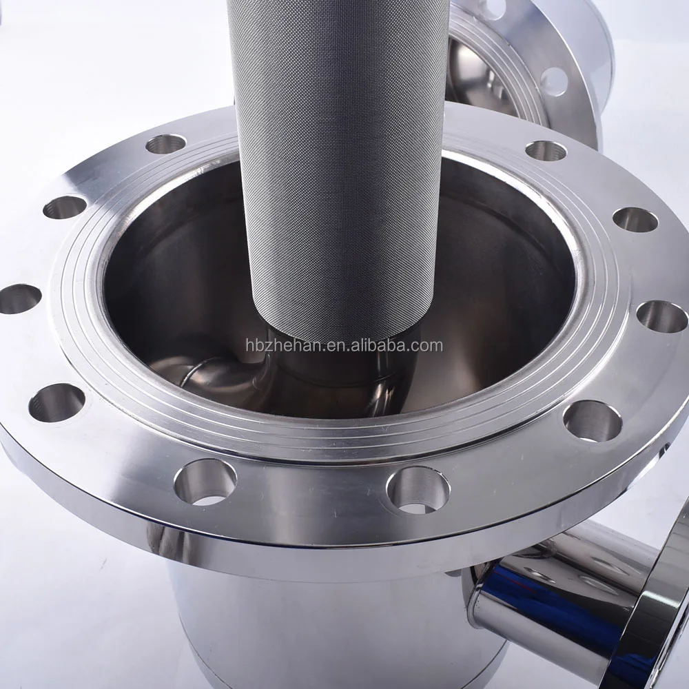 New High Pressure High Efficiency 99% Sintered Stainless Steel LPG Gas Liquid Filter Filtration Equipment