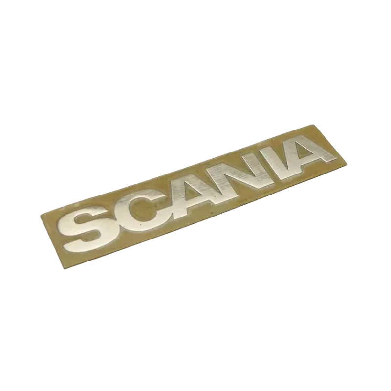 RC Car Tamiya 1/14 Trailer Tractors Scania R470 R620 Grille Metal Logo Sticker