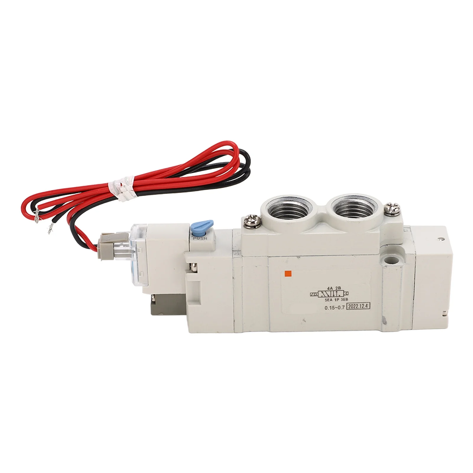 Pneumatic Solenoid Valve Electric Air Switch 2 Position 5 Way for Automation Control