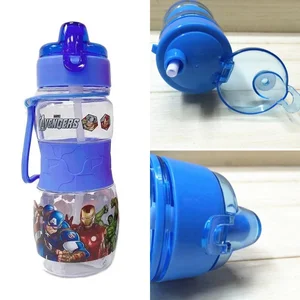 Disney Cartoon Children's Candy Cup, Anime -Figuren, Marvel Spiderman, Frozen, Avengers, Trinkwasserbecher, Outdoor -Sportflasche, 400 ml 12 Hauptverkaufswasserflaschenjunge - №8