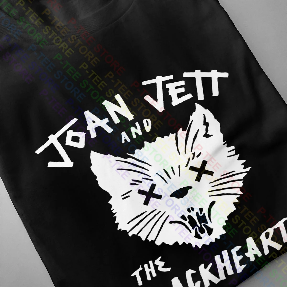 Joan Jett And The Blackhearts Shirt T-shirt Pop Design Classic High Quality Tee