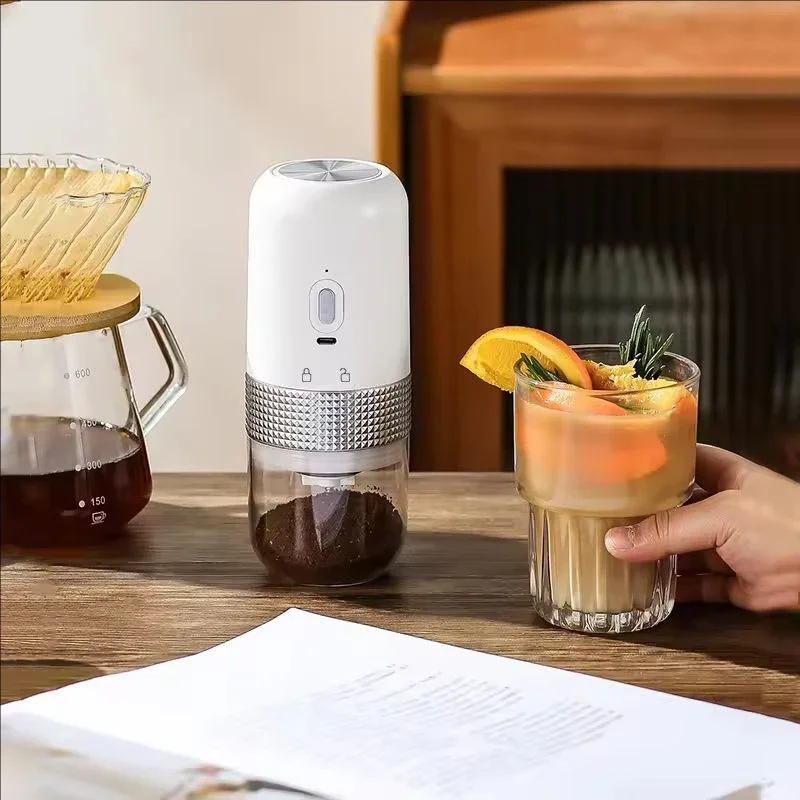 Electric Coffee Grinder USB Wireless Professional Ceramic Grinding Core Coffee Beans Mill Portable