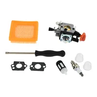 FS91 Carburettor Kit For Stihl FS89 FS89R FS91R FS111 FS111R FS111RX String Trimmer Brushcutter Carb w/Air Filter 4180 120 0615