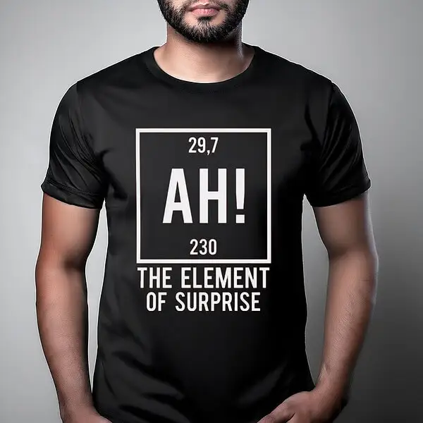 Project Hail Mary AH Element of Surprise Ryland Grace T-shirt Men and Women Summer Clothing Breathable Fashion Short Sleeved Top