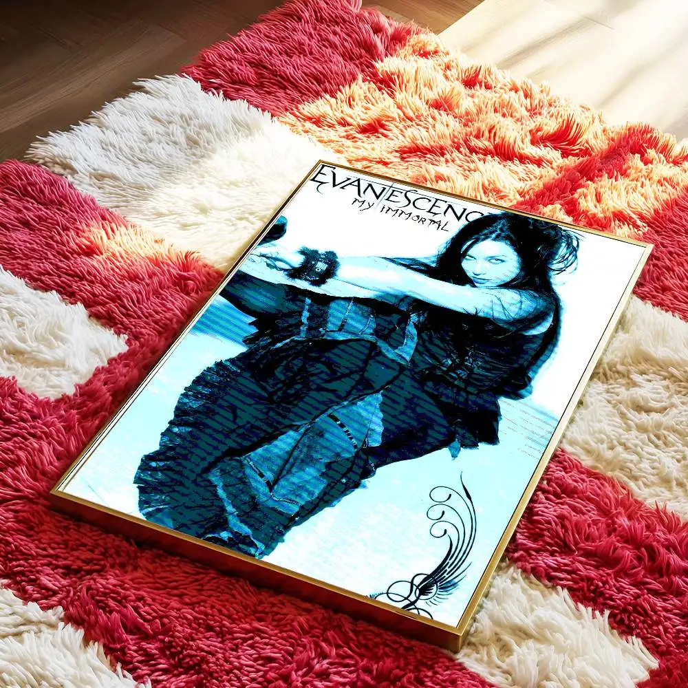 E-Evanescence Band-Poster, selbstklebend, für Kunst, Zimmer, Eingang, Restaurant, Wanddekoration, Kunstgemälde – Detail 6