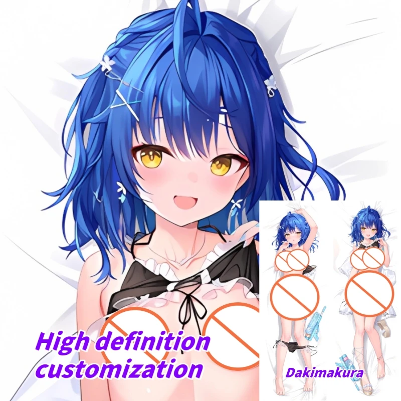 

Dakimakura Anime Pillow Case Hololive Amamiya Kokoro Double-sided Print Of Life-size Body Pillowcase Gifts