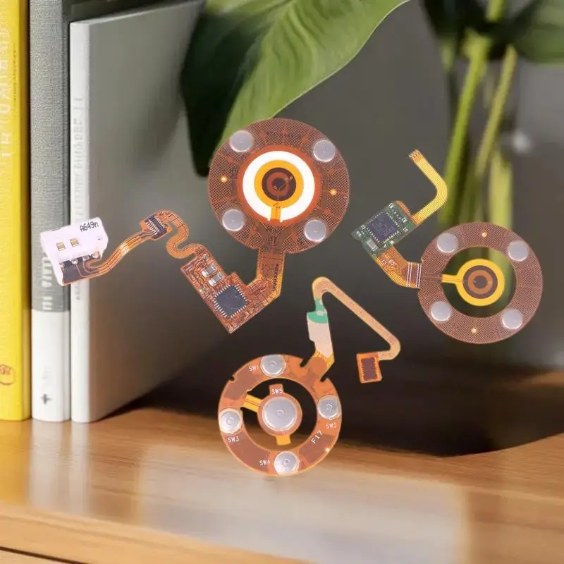 Akcesoria do iPod Nano 2, 3, 5: Wytrzymałe kółko nawijania i taśma flex.