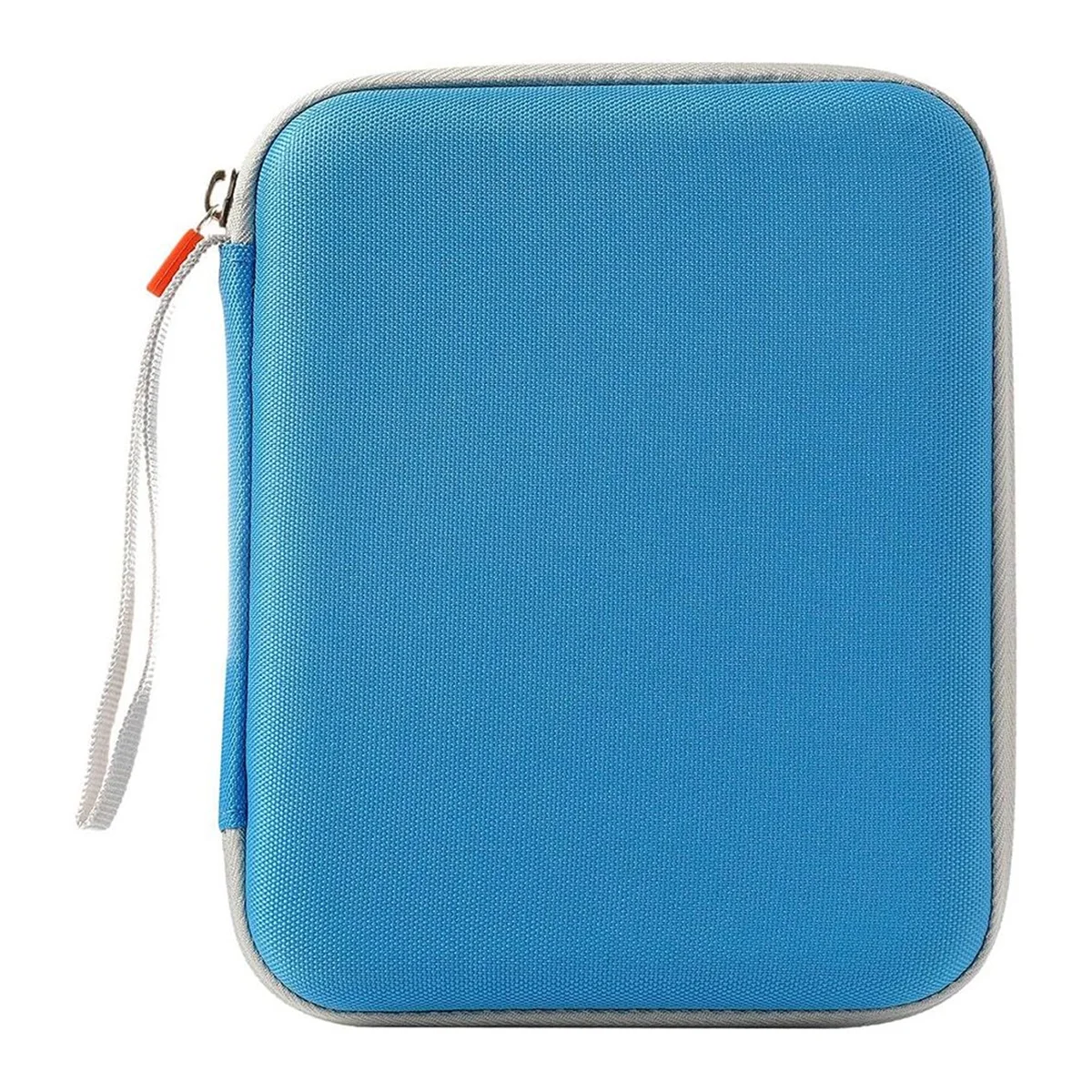 

NEW Card Case Holder for Player Card Binder Album Pouch Storage Organizer Sleeves Soft Zipper Folder Blue
