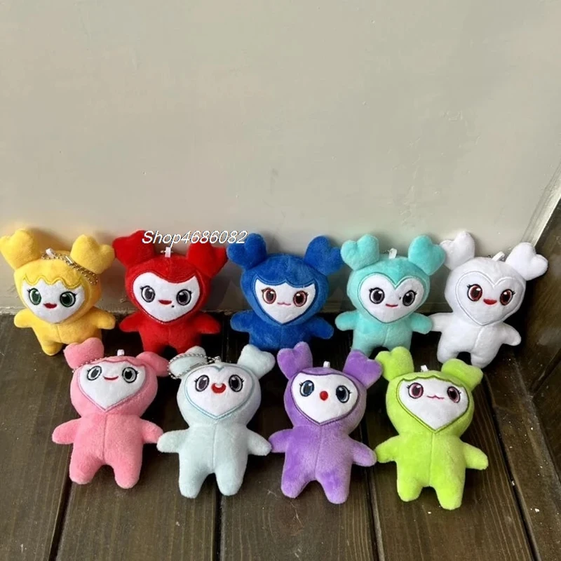 Lovelys Plush Korean Super Star Plush Toy Cartoon Animal TWICE Momo Doll Keychain Pendant for Fans Girls Birthday Gifts