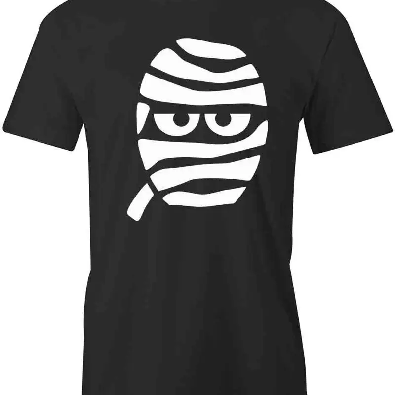

Футболка MUMMY FACE d Хлопковая одежда на Хэллоуин S1BSA619