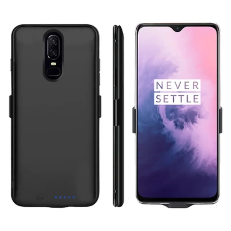 Externe Batterie Fällen Für OnePlus 6T Power Fall 10000 mAh Tragbare Ladegerät Power Bank Abdeckung Für Oneplus 6 Lade fall