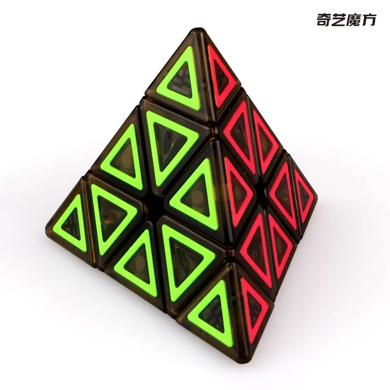 QYTOYS Dimension Pyramide Magie Cube Cubo Magico Professionelle Neo Geschwindigkeit Cube Puzzle Anti-Stress-Spielzeug Für Kinder