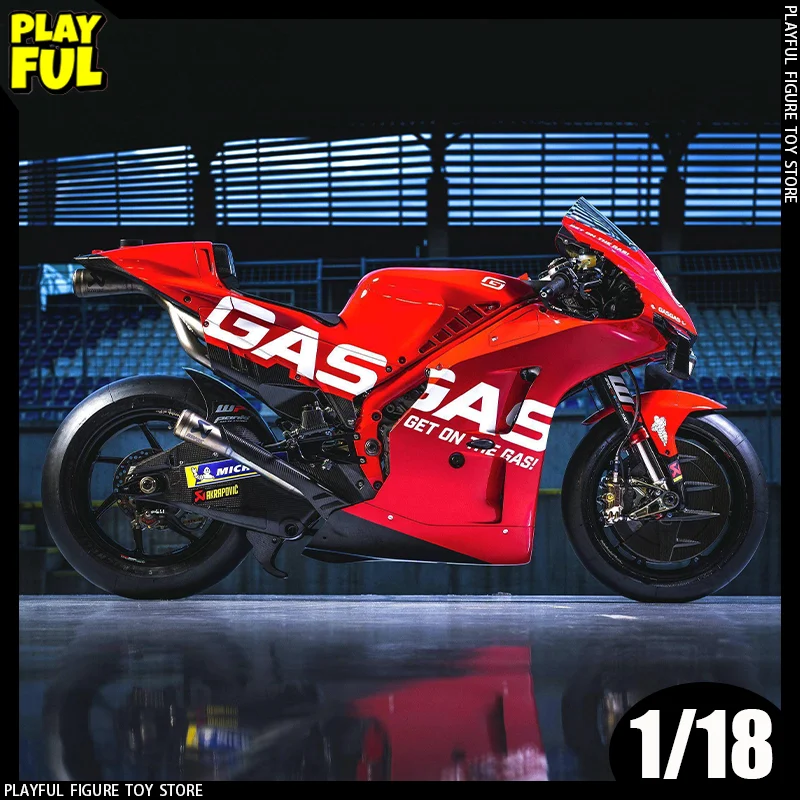 New In Stock Maisto 1:18 2023 Moto Gp Gasgas Team Factory Racing #37 # 44 Moto Car Alloy Miniature Diecast Model Toys Car Gift