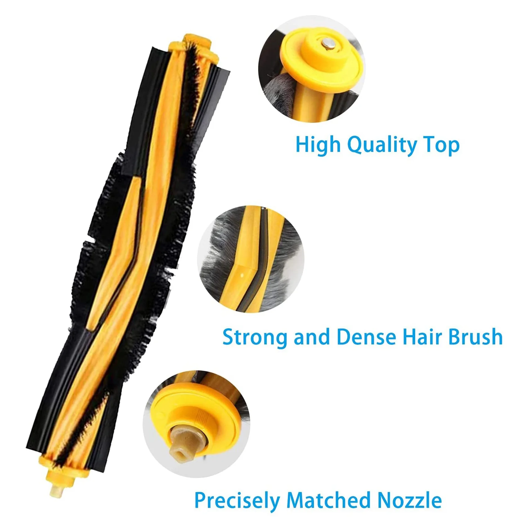 Cleaning Cloth Brush Filter Accessories Replacement Parts Set for Ecovacs DEEBOT N8 Pro N8 Pro+ Vacuum Cleaner Robot