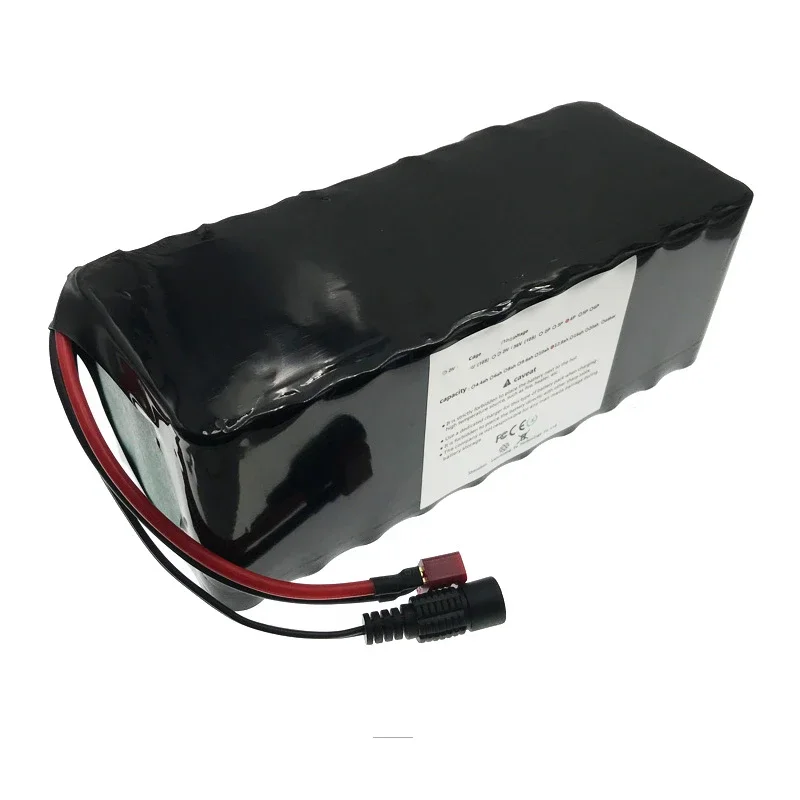 電動自転車用リチウム電池,20A,Bms2a充電器内蔵,e-bike 36v,18Ah, 18650 mah,18000