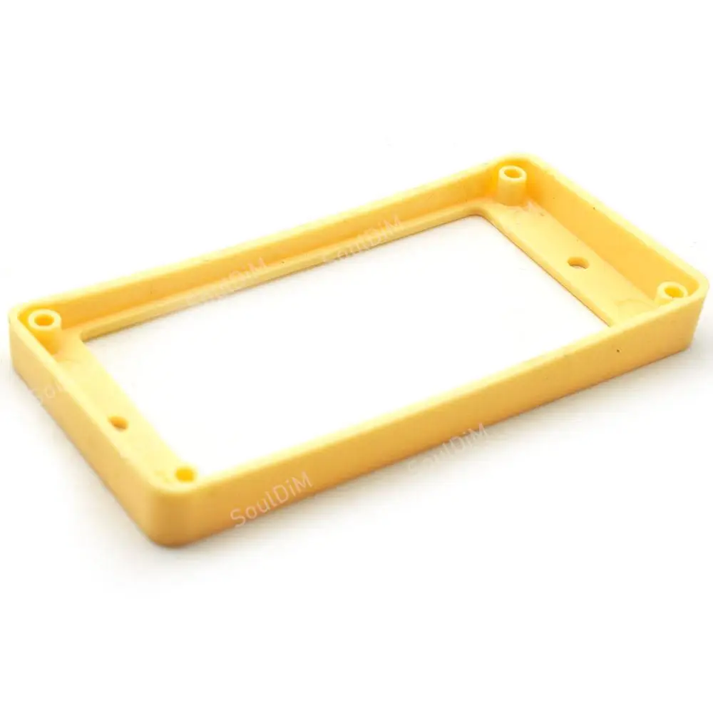 2pcs Guitar Humbucker Radian/Slanted Frame Mounting Ring Pickup Mounting Rings for LP Electric Guitar Parts Plastic 7*9mm