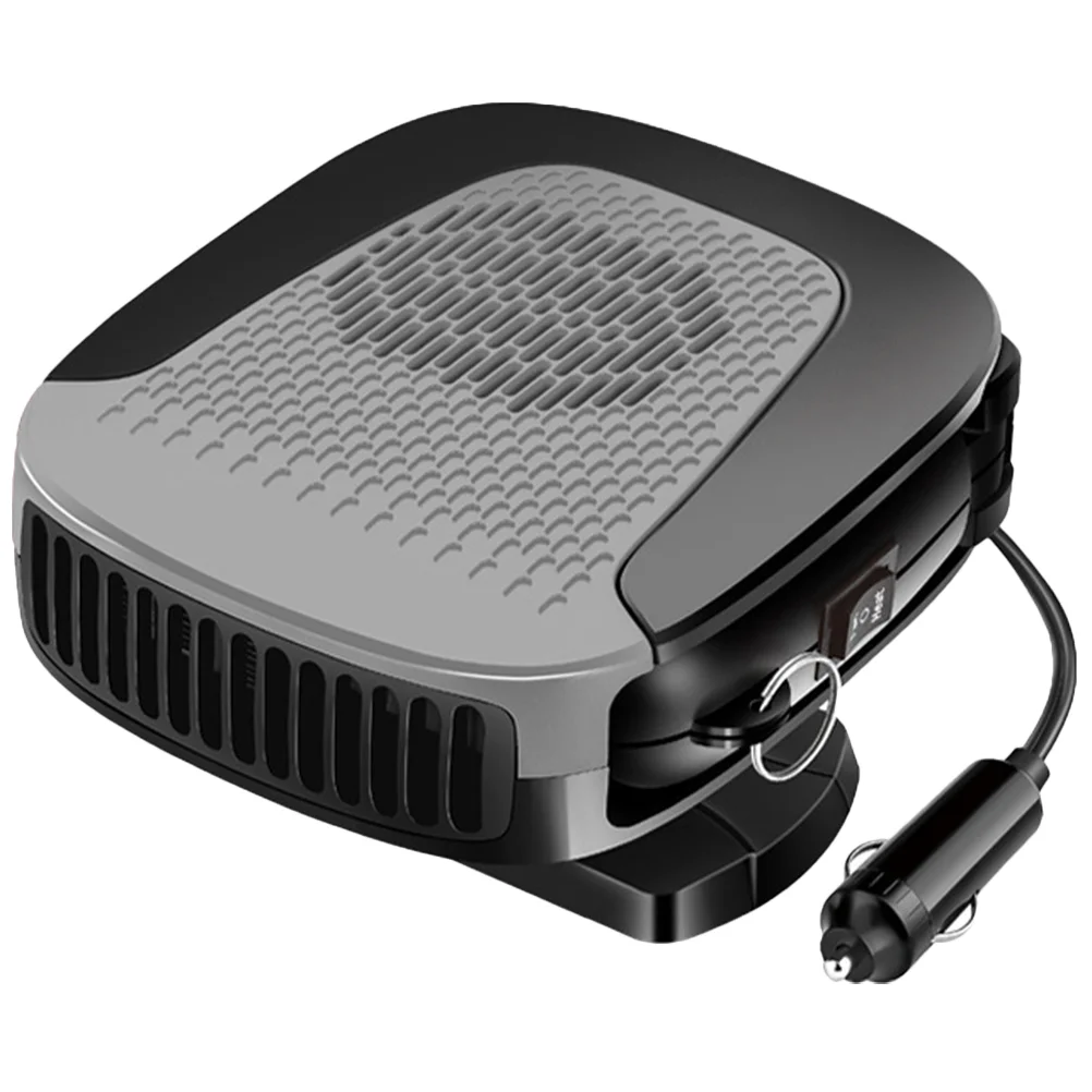 

Car Heater Auto Cooling Fan Defrosting Vehicle Defroster Portable Alloy Adjustable