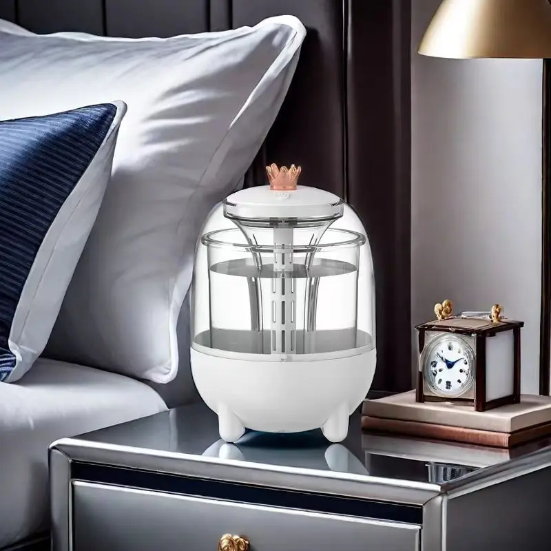 เครื่องทําความชื้นตั้งโต๊ะที่ขับเคลื่อนด้วย USB เหมาะสําหรับและใช้ในรถยนต์ - ความจุพิเศษ 33.81 ออนซ์