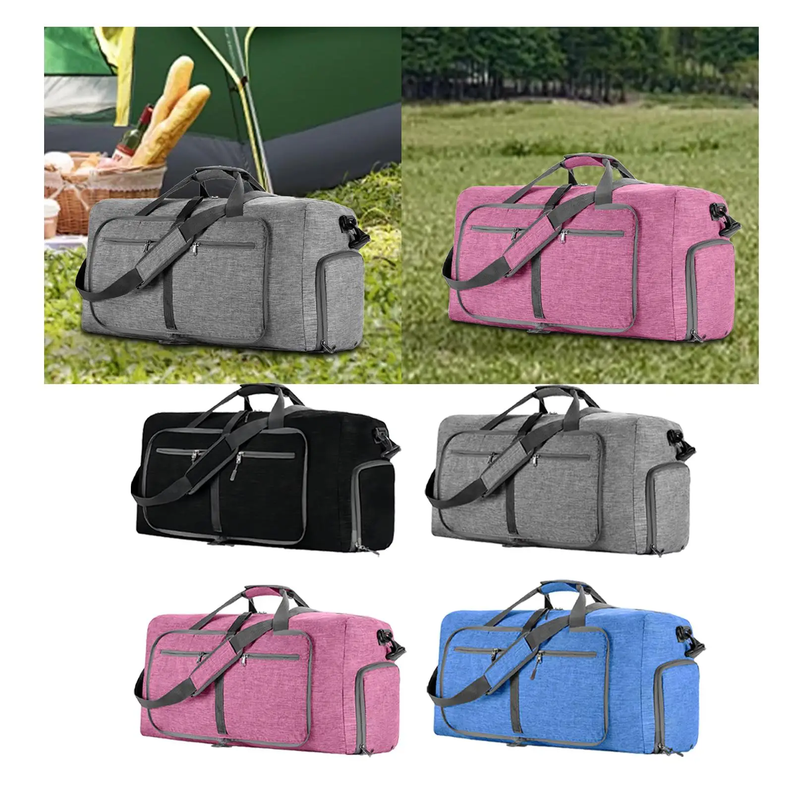 Valises polyvalentes pour hommes et femmes, sac à main portable, bagage à main pour la salle de sport et les escapades, sac de nuit