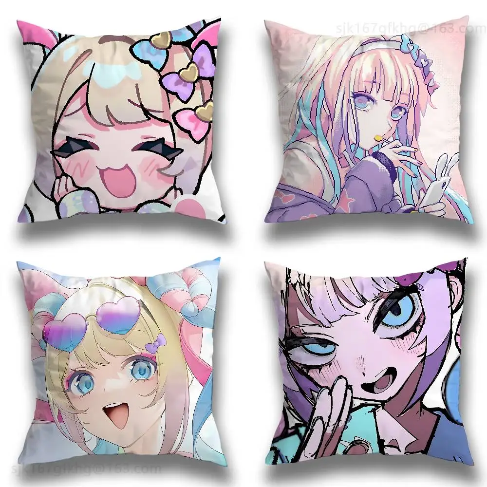 

NEEDY GIRL OVERDOSE KAnge pillowcase casual style decoration, suitable for home decoration (excluding pillow core)