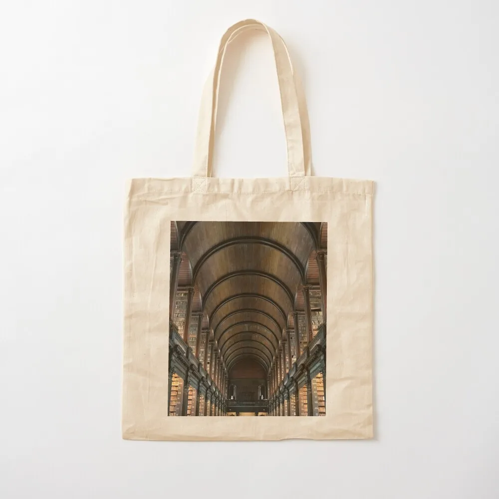 

Trinity Library Tote Bag bags woman 2025 Woman shopper bag tote bags aesthetic Women's bags Canvas Tote Bag