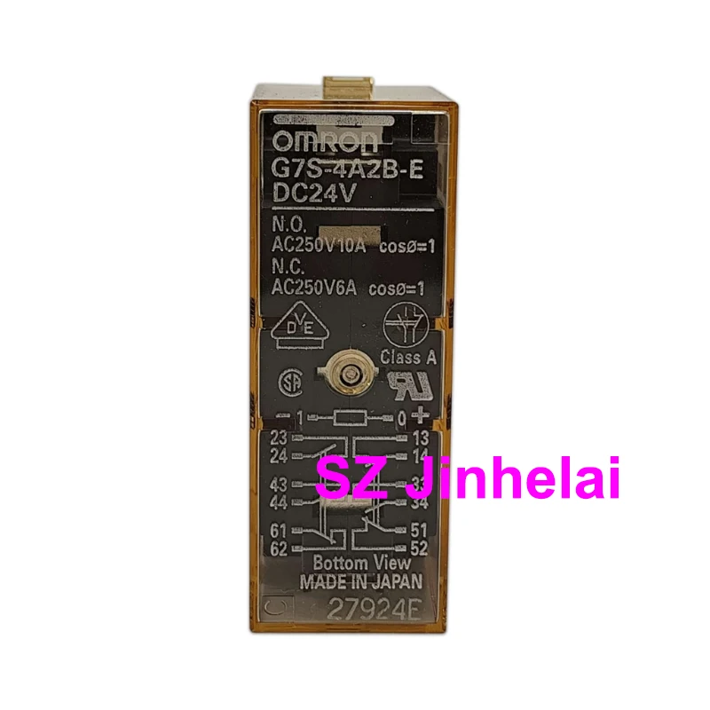 1pcs Authentic Original Omron Relays with Forcibly Guided Contacts and High Switching Capacity G7S-4A2B-E G7S-3A3B-E 10A