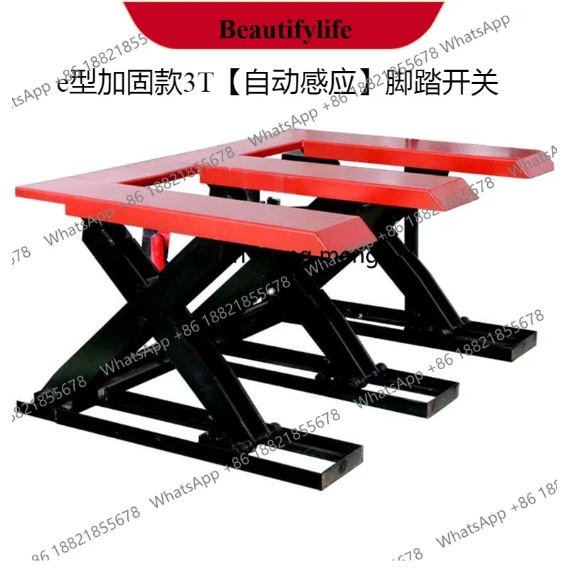 

Гидравлическая подъемная платформа ножничного типа z189, не требующая крепления в грунте, с автоматическим подъемным механизмом.