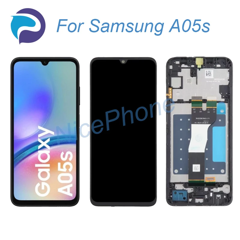 

For Samsung A05s LCD Screen + Touch Digitizer Display SM-A057F/M/DS/G/DSN A05s LCD Screen Display