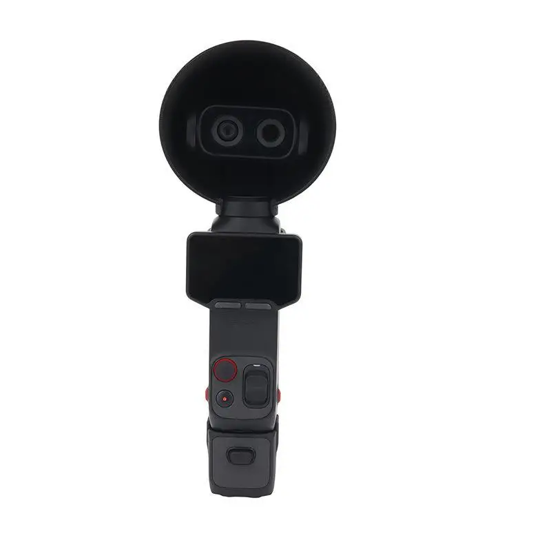 Lens Protective Hood Cap for Insta360 Luna Ultra Light Blocking Anti-Dust Cover for Outdoor Cycling Action Shooting