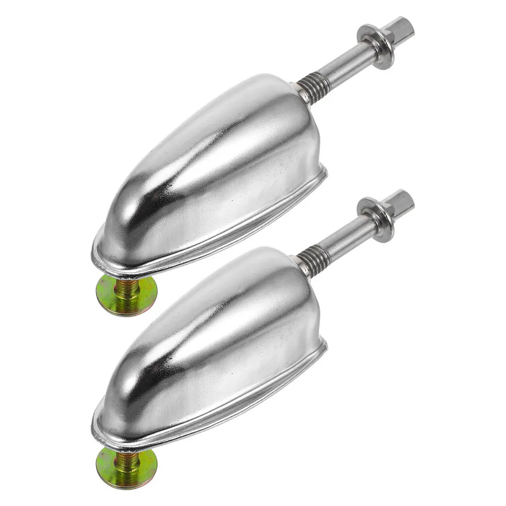 

2Pcs Snare Drum Tension Lugs Metal Drum Claw Hooks Easy Install Scratch Resistant Accessories for Bass Snare Silver