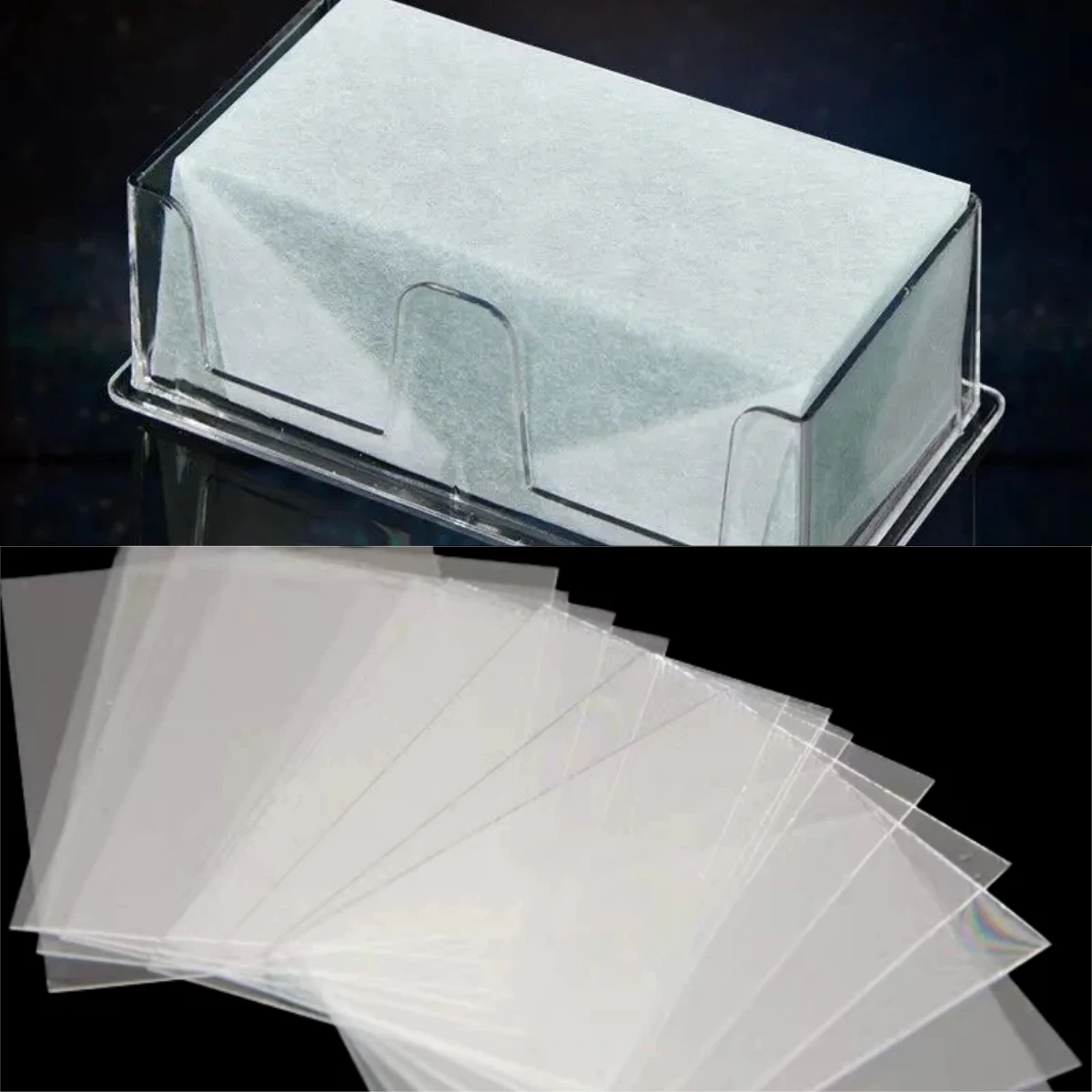 Rectangle Microscope Cover Glass Slips 24x32/24x40/24x50/24x60mm 100PCS/Box Laboratory Biological Specimen Cover Slips