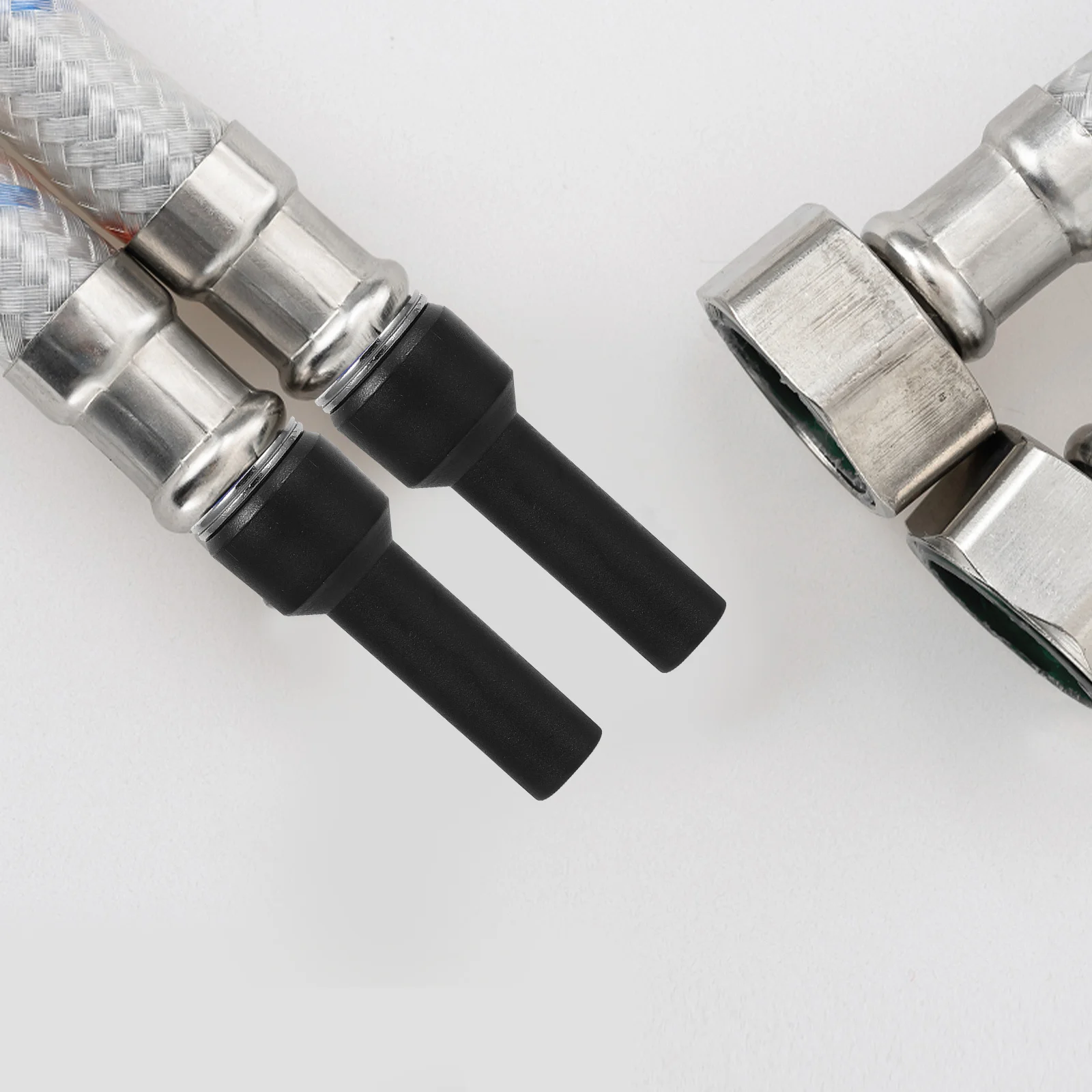 

5 Pcs Tracheal Connector Pipe Tube Reducer Fitting Air Hose Fittings Parts Garden Swivel Stainless Steel