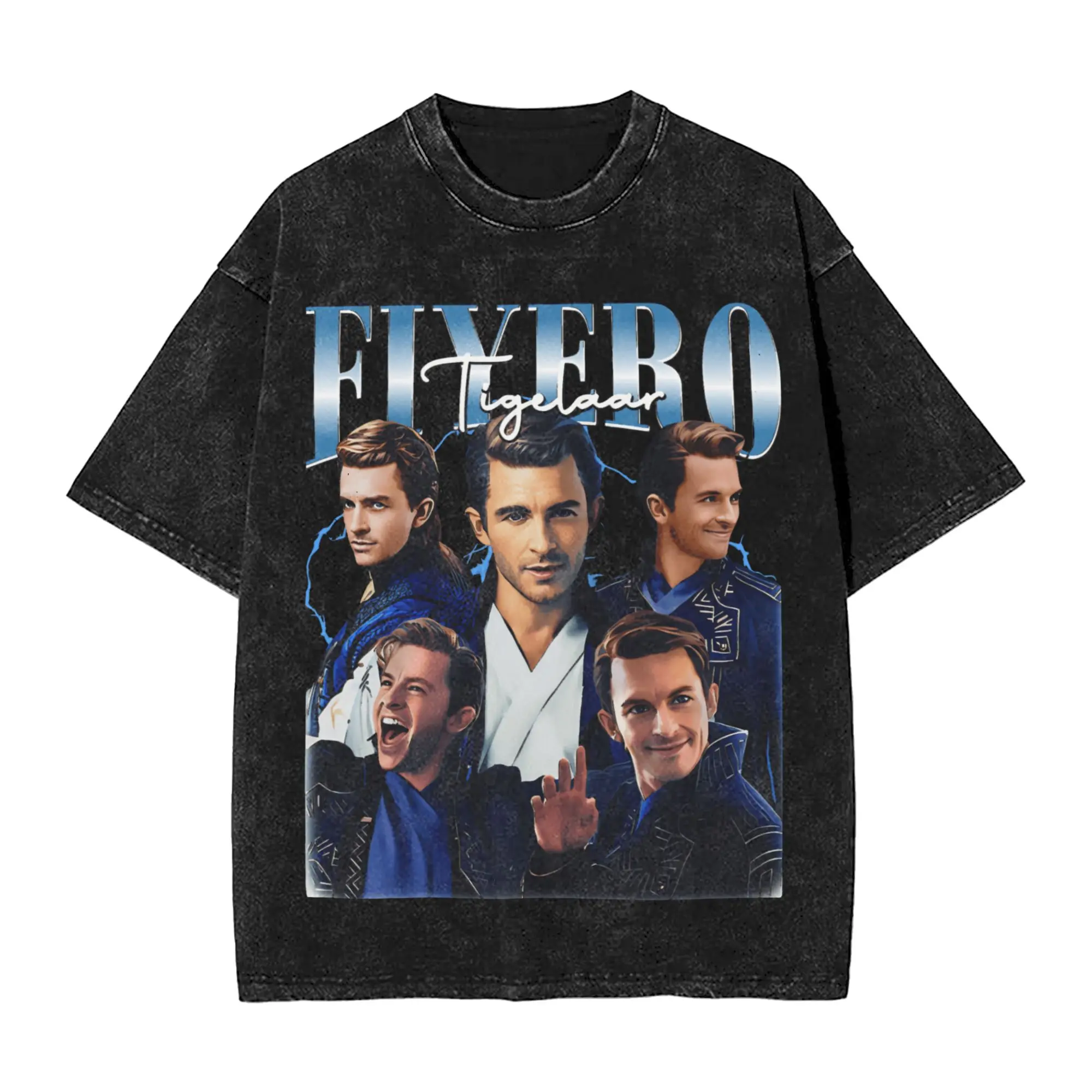 Men Jonathan Bailey T-Shirts Prince Fiyero Tees Beach Vintage Short Sleeve T Shirt O-Neck Trending Pattern Tshirt Cheap