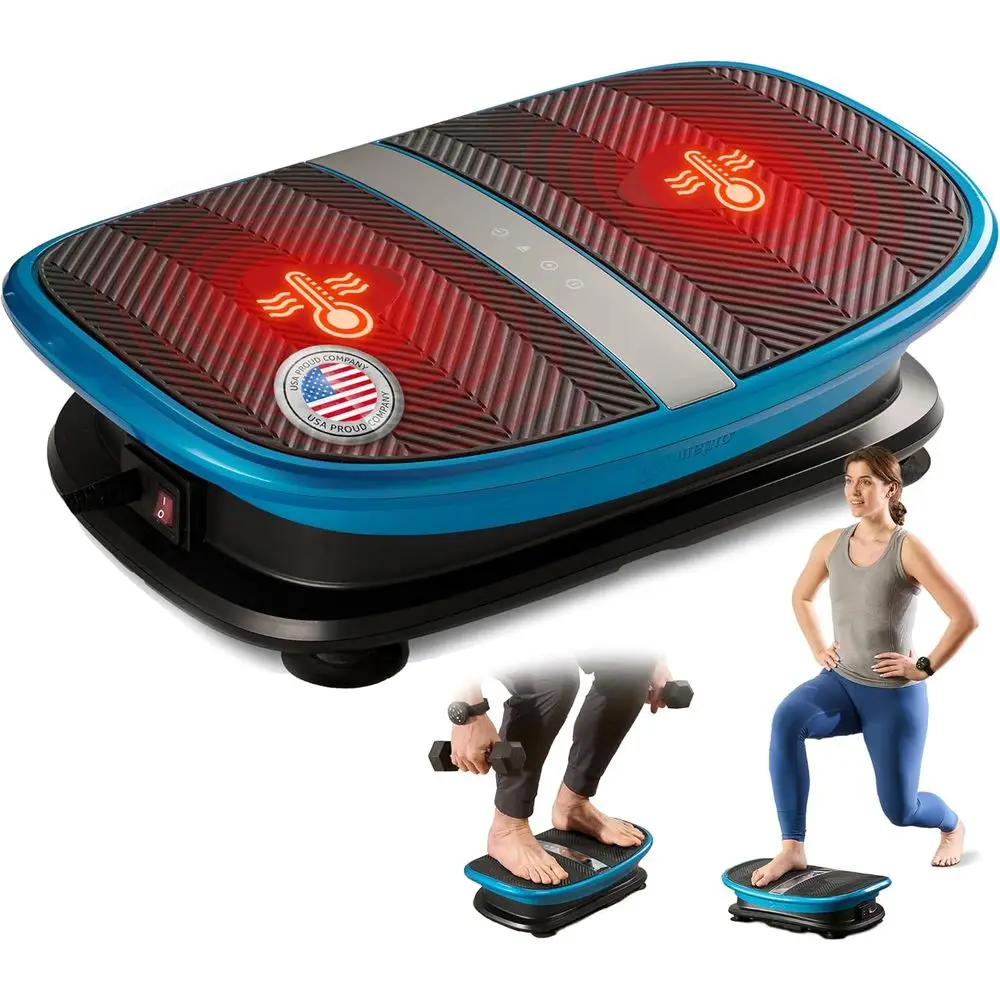 

Full-Body Curved Vibration Platform for Lymphatic Drainage and Muscle Recovery, 265 lbs