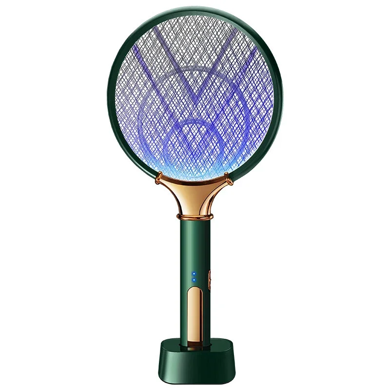 Xiaomi moskitiera 2 w 1 USB akumulator Fly Zapper Swatter lampa tusząca pułapka letnia mucha Swatters narzędzia chroniące sen