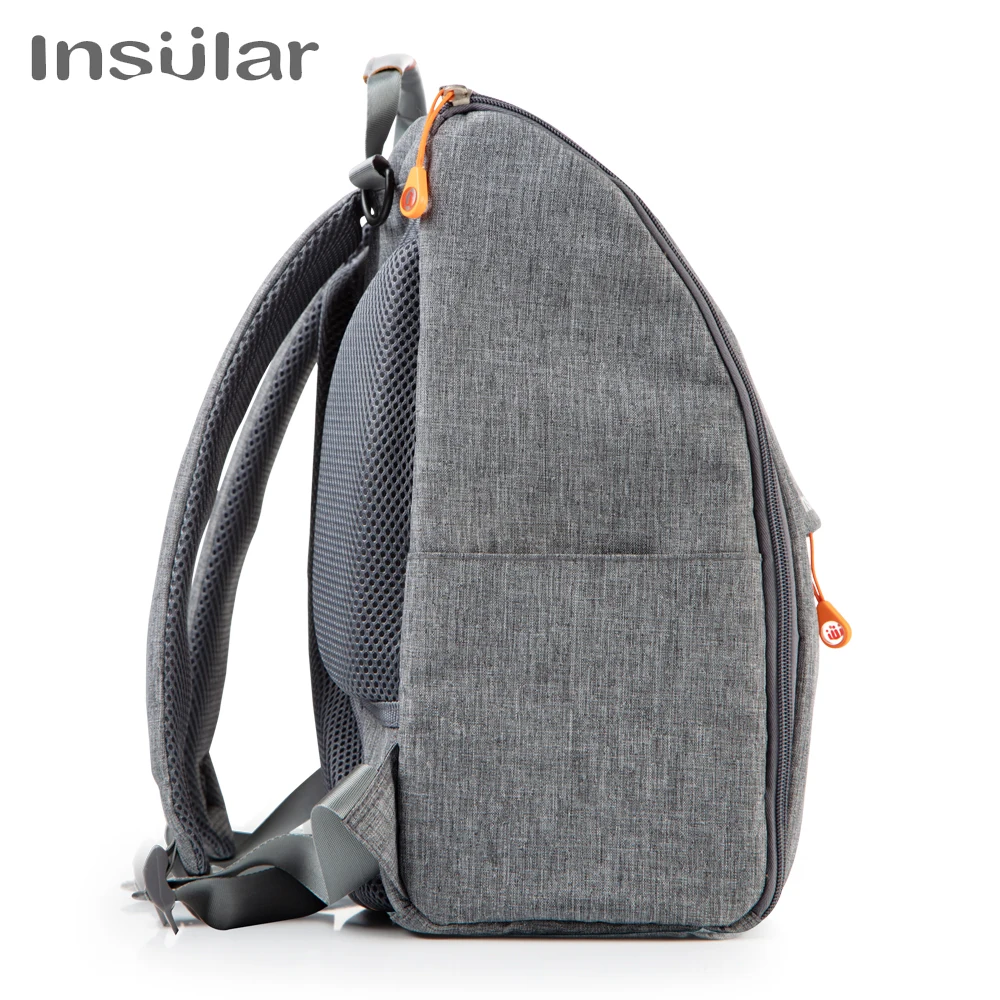 Insular Baby Diaper Stroller Bag Large Capacity Nappy Backpack Designer Nursing Bag Fashion Travel Mommy Backpack Baby Care Bag