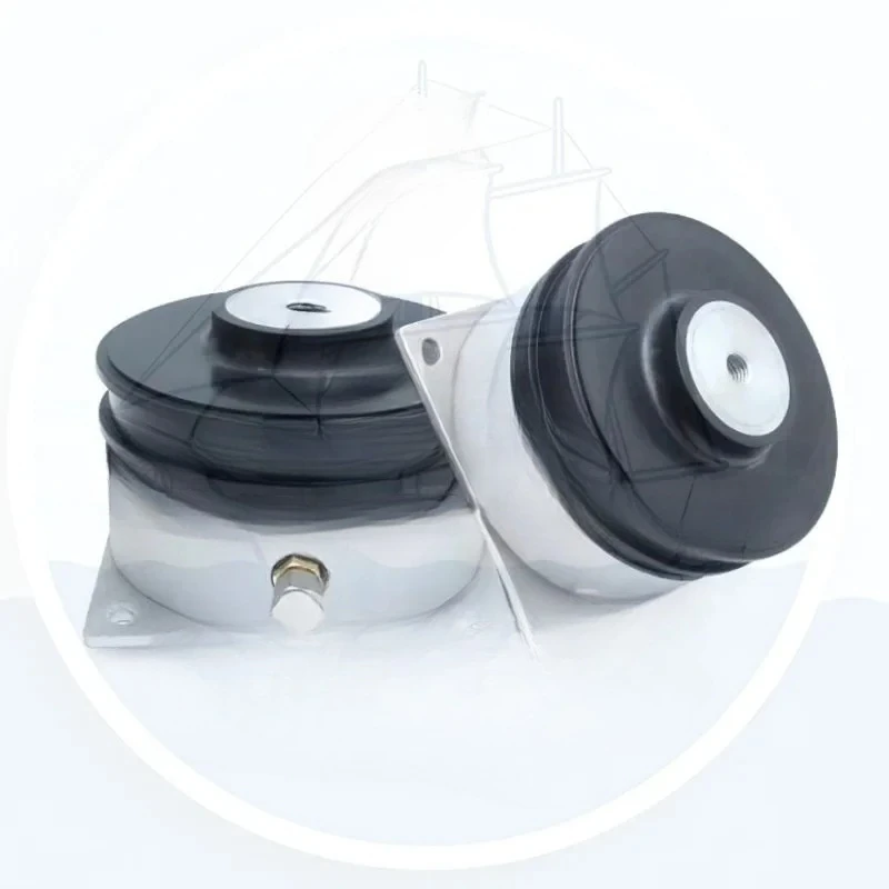 air spring vibration damper - low 3Hz natural frequencyMaintenance-free air pad isolation 5801, precision equipment