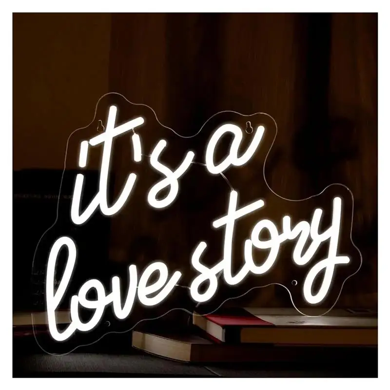 panneau-lumineux-neon-«-it's-a-love-story-»-pour-decoration-de-chambre-de-mariage-fiancailles-enterrement-de-vie-de-jeune-fille-alimente-par-usb-3988-cm-×-2997-cm