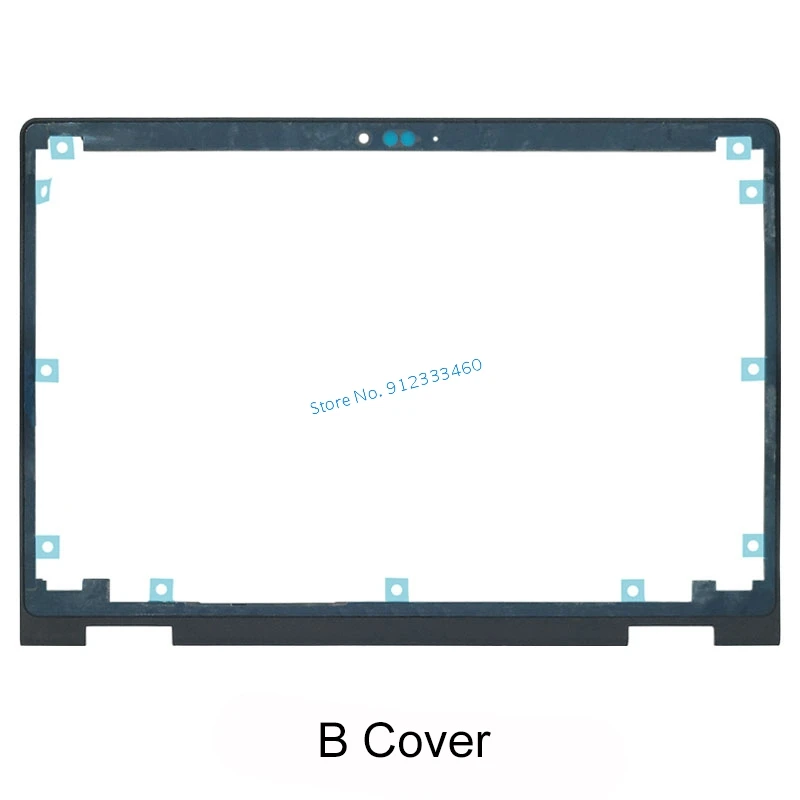 Dell Inspiron 13MF 5368 5378 노트북 LCD 뒷면 상단 덮개 전면 베젤 경첩 손목 받침대 상단 하단 기본 케이스 회색용 새 후면 덮개