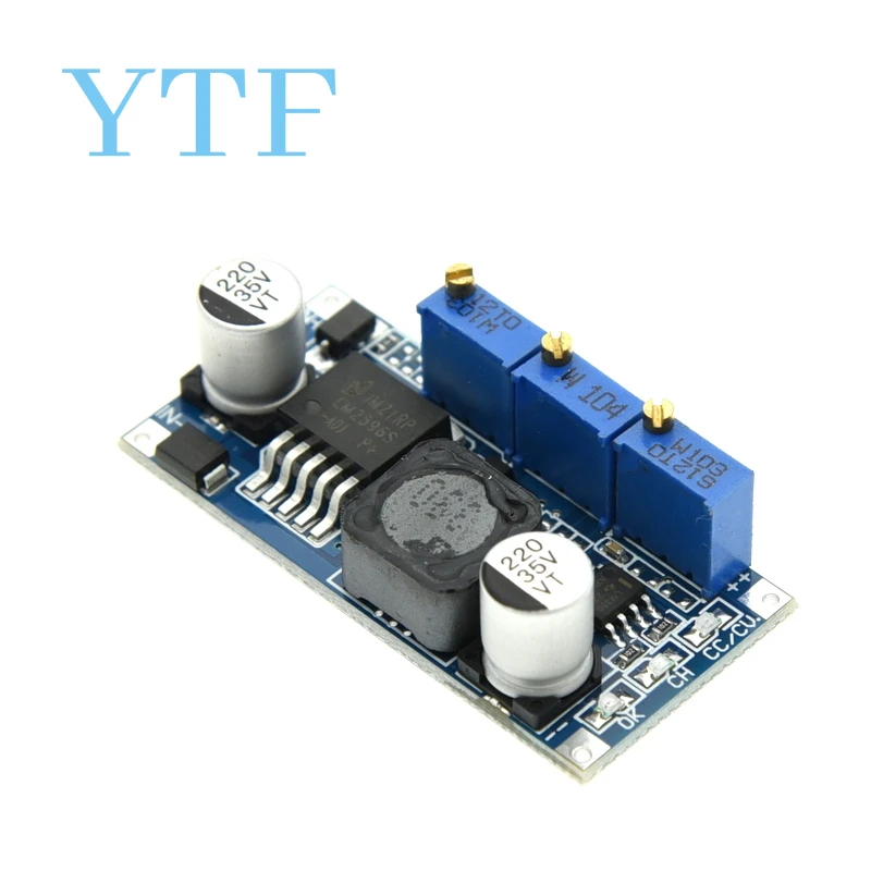 LM2596 LED Driver DC-DC abaisseur Réglable CC/CV Module D'alimentation Batterie Chargeur Réglable LM2596S Courant Constant