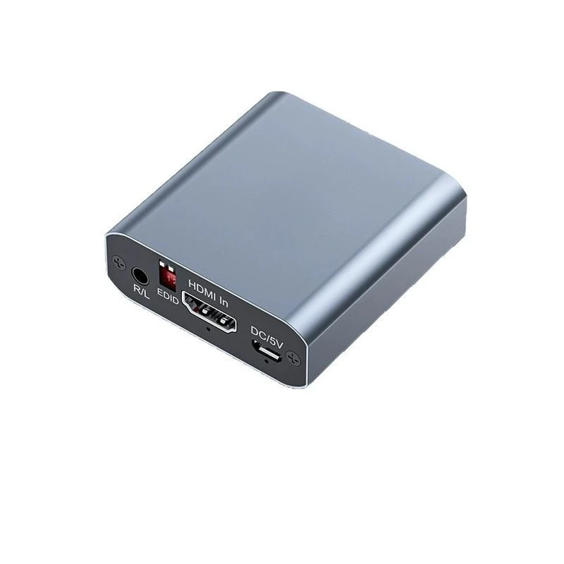 

4K 30Hz HDMI Audio Extractor Ultra HD To 3.5mm Port Audio Video Splitter