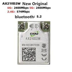 Ax210gbw wifi6eワイヤレスモジュールax200d2fl ax201d2w 9560.d2w KILLER1435-SノートブックネットワークカードBluetooth 5.2スーパーax200