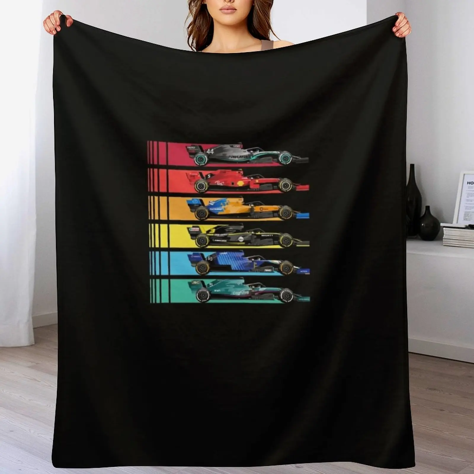 Grand Prix F1 2022 Classic T-Shirt Throw Blanket