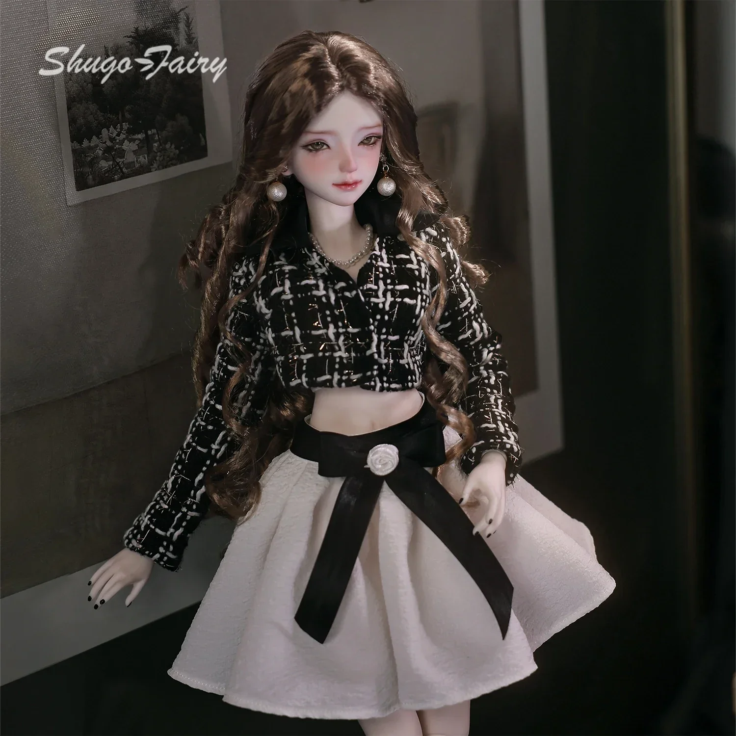 Xana BJD boneca com seios grandes, boneca feminina rica, corpo comum, brinquedo DIY BJD, boneca moda anime, Eye Girl Dress Up, presente de aniversário, 1, 4