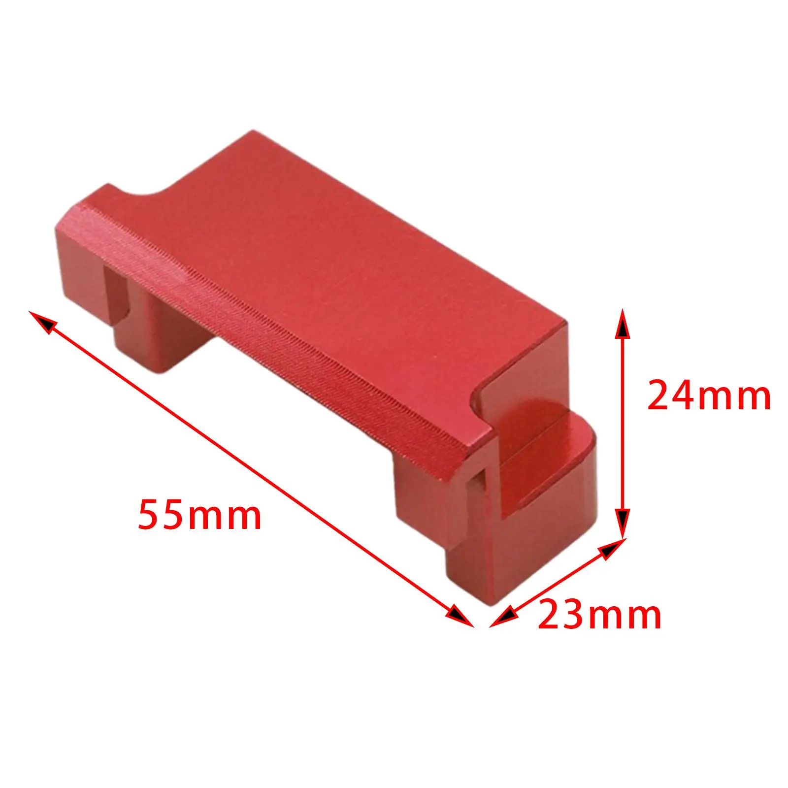 5xMetal Servo Mounting Holder for Wltoys 104001 Model Crawler Replacements Red