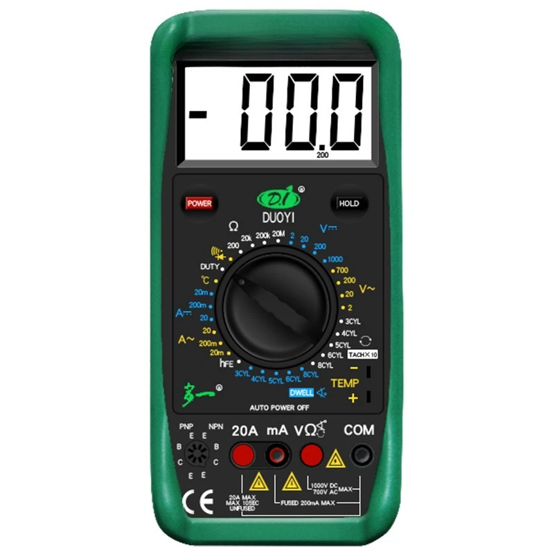 

High-precision multi-function automotive digital multimeter one more DY2201 maintenance automatic auto repair electrician univ