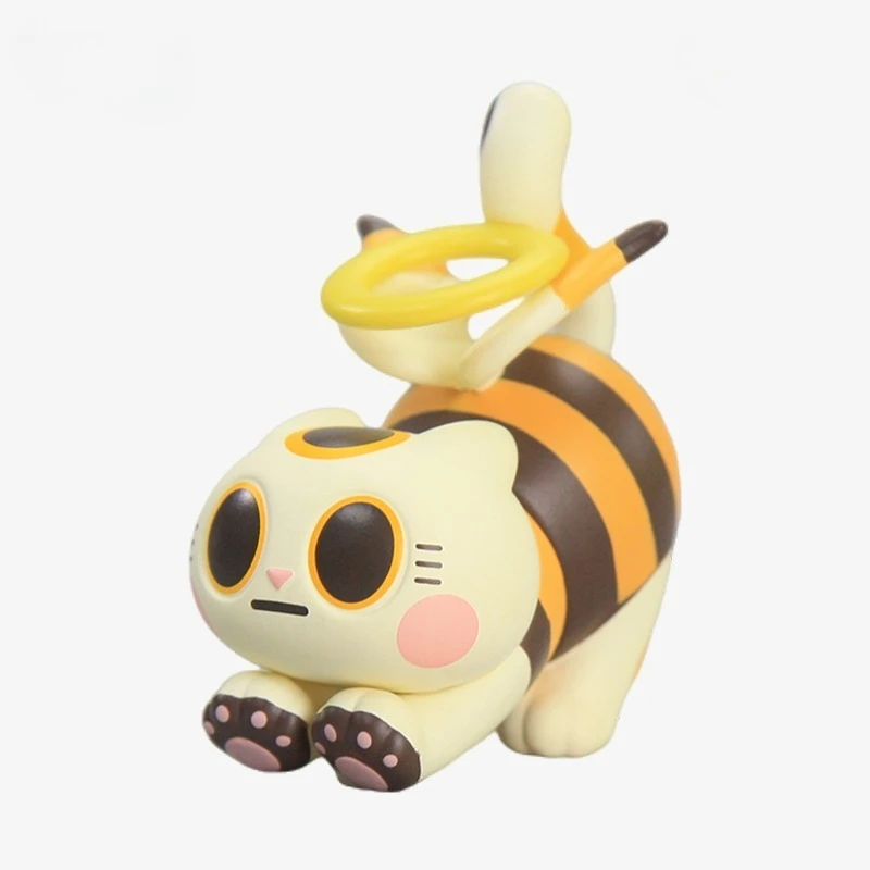 Ufficiale autentico serie DOSHIICAT papaya gatto simpatico gatto giocattolo alla moda figura scatola cieca giocattolo per bambini cartone animato regalo di compleanno